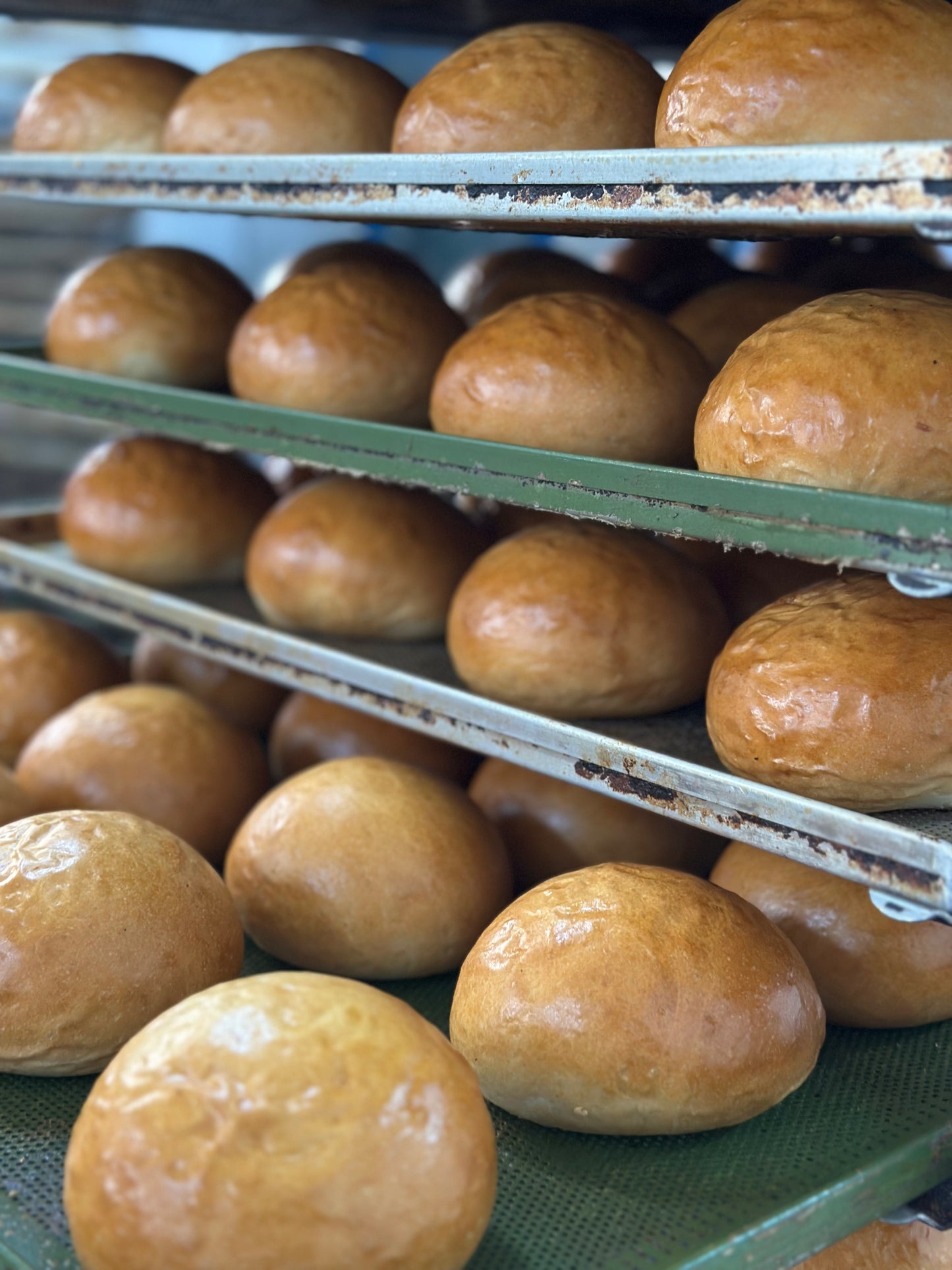 Nuage de brioches aux pommes de terre élevé